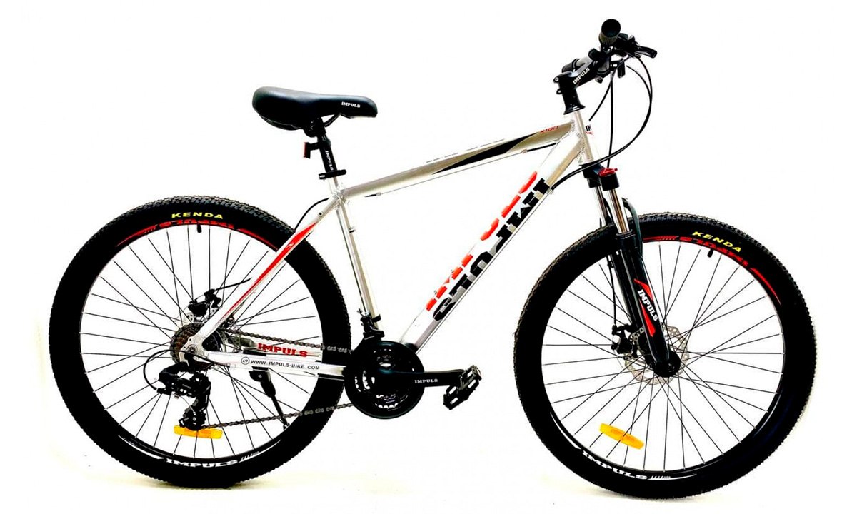 Фотография Велосипед IMPULS X100 29" (2021) 2021 Серо-красный